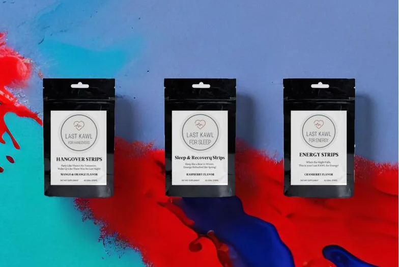 Festival Survival Bundle - 1 Pack of Hangover, Energy, and Sleep & Recovery Strips