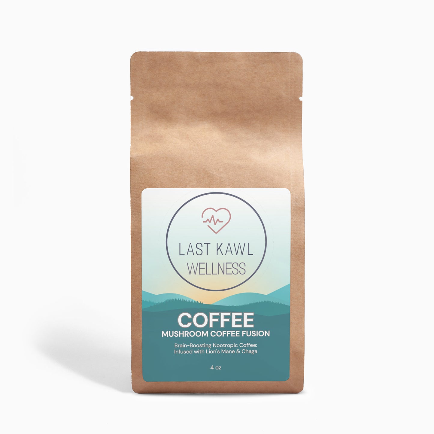 Mushroom Coffee Fusion - Lion’s Mane & Chaga 4oz