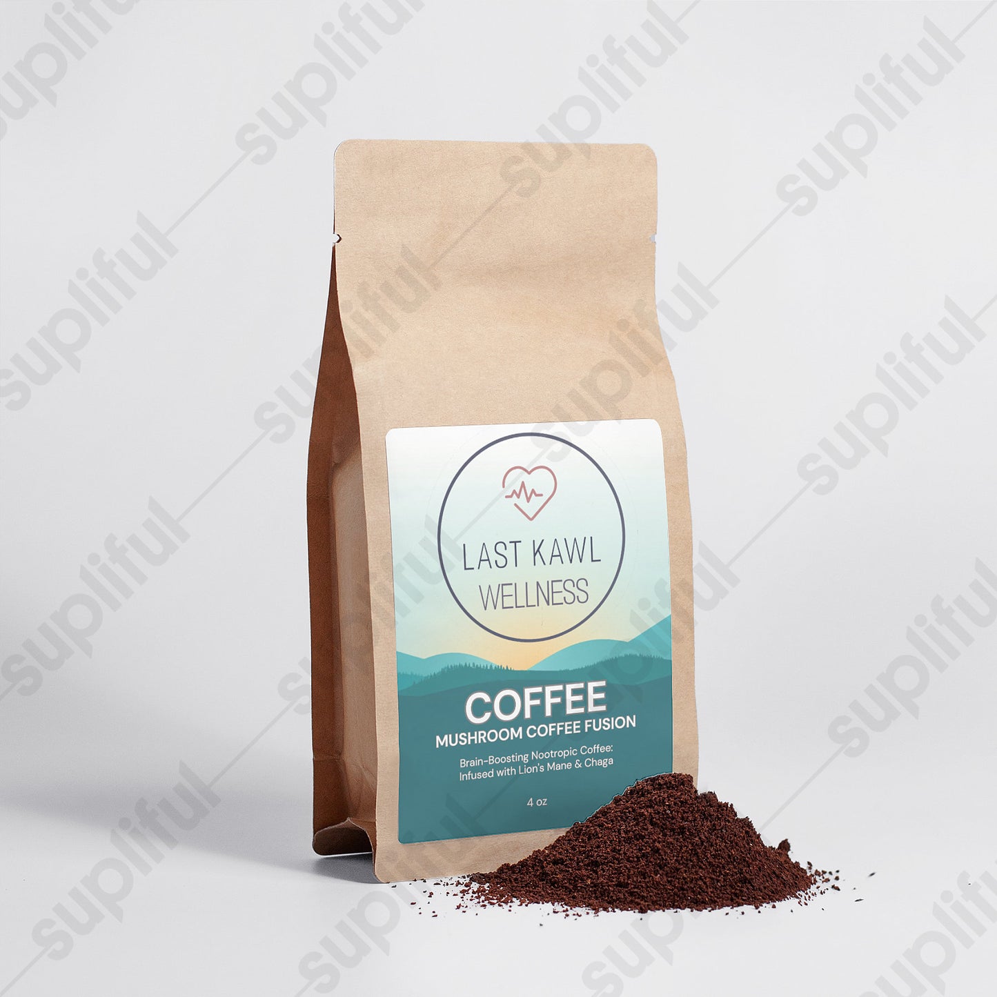 Mushroom Coffee Fusion - Lion’s Mane & Chaga 4oz