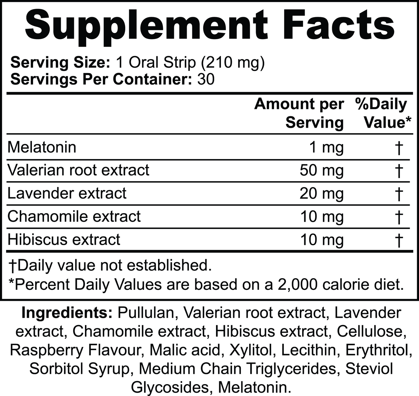 Last KAWL for Sleep & Recovery Strips (30 Count)