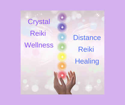 Remote Reiki and Crystal Therapy Session - 1 Hour